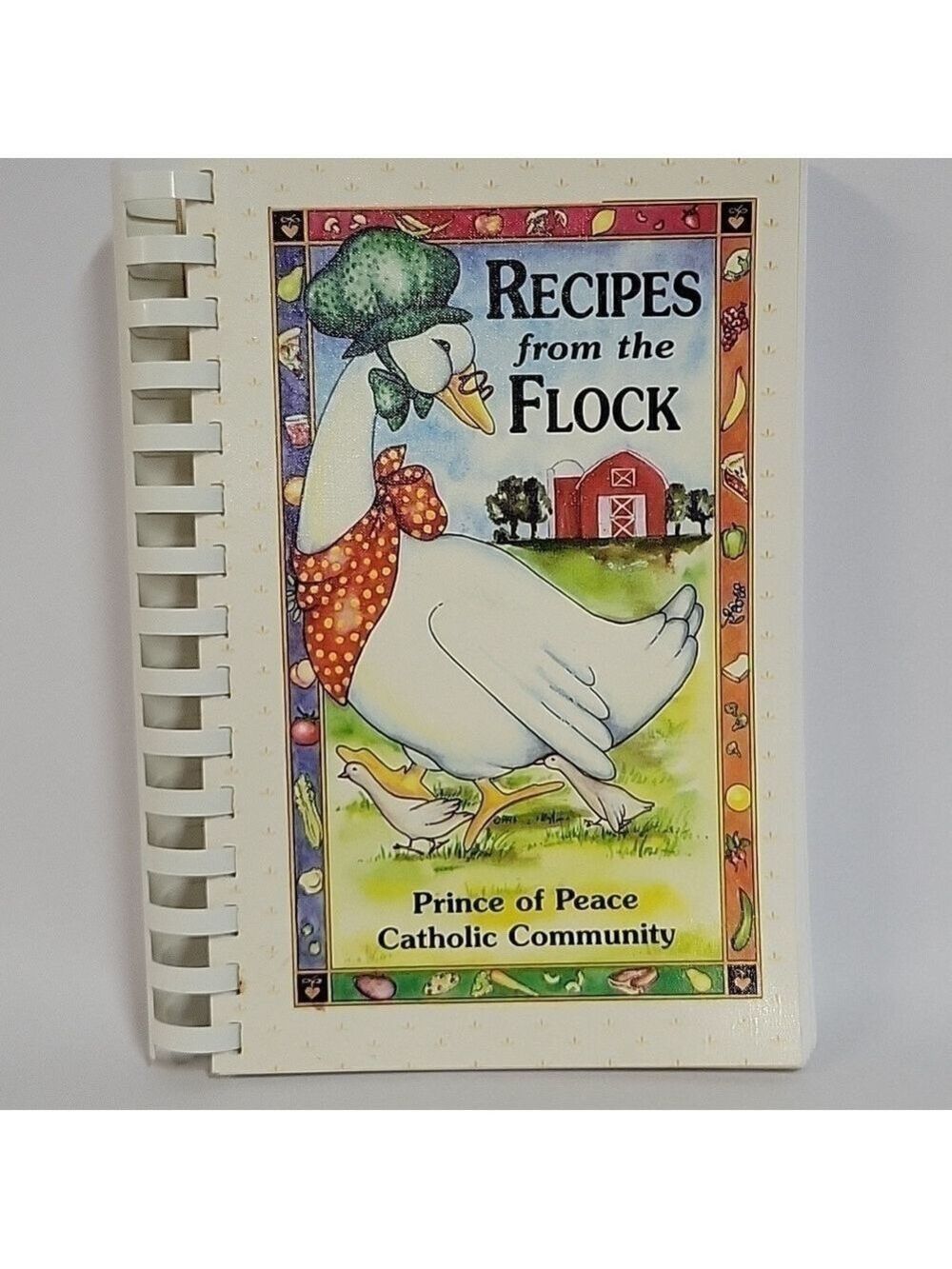 2009 Recipes From The Flock Cookbook, Plastic Spine